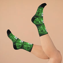 Load image into Gallery viewer, GOD 1st DTG Socks 🧦 (Green)
