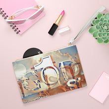 Load image into Gallery viewer, GOD 1st Clutch Bag (SkyBlue&amp;beige)
