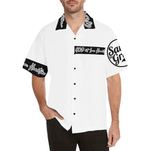Load image into Gallery viewer, GOD 1st "SavedByGrace" Button-Down Hawaiian Shirt
