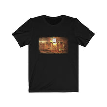 Load image into Gallery viewer, GOD 1st Unisex Jersey Tee (Black-Original) White-off-Black-Original  2 shirts
