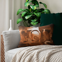 Load image into Gallery viewer, GOD 1st Lumbar Pillow (Rust)
