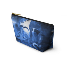 Load image into Gallery viewer, GOD 1st Accessory Pouch w T-bottom (Blue)
