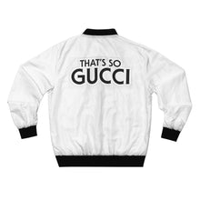 Load image into Gallery viewer, GOD 1st Unisex “SONew York” Bomber Jacket (W&amp;B) og

