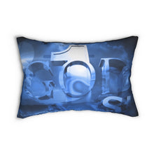 Load image into Gallery viewer, GOD 1st Lumbar Pillow (Blue)
