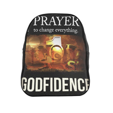 Load image into Gallery viewer, GOD 1st “Prayer to Change Everything” School Backpack 🎒(Original)
