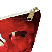 Load image into Gallery viewer, GOD 1st Accessory Pouch w T-bottom (Red)
