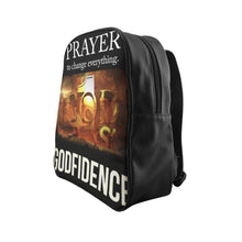 Load image into Gallery viewer, GOD 1st “Prayer to Change Everything” School Backpack 🎒(Original)
