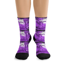 Load image into Gallery viewer, GOD 1st DTG Socks 🧦 (Purple)
