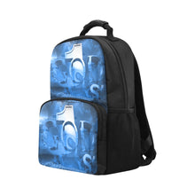 Load image into Gallery viewer, GOD 1st "Waterproof" (Blue) Unisex Laptop Backpack
