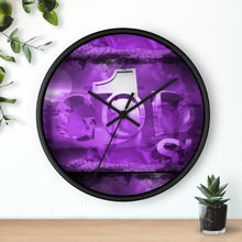 Load image into Gallery viewer, GOD 1st Wall clock 🕰 (Purple)
