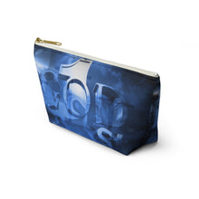 Load image into Gallery viewer, GOD 1st Accessory Pouch w T-bottom (Blue)
