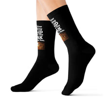 Load image into Gallery viewer, GOD 1st Sublimation Socks 🧦 (Customized) Black
