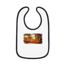 Load image into Gallery viewer, GOD 1st Baby Trim Jersey Bib (5 Different Colors) 🍼

