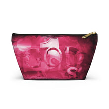 Load image into Gallery viewer, GOD 1st Accessory Pouch w T-bottom (Pink)
