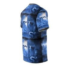 Load image into Gallery viewer, GOD 1st Unisex Cut &amp; Sew Tee (Blue)
