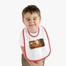 Load image into Gallery viewer, GOD 1st Baby Trim Jersey Bib (5 Different Colors) 🍼
