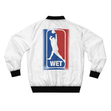 Load image into Gallery viewer, GOD 1st “BIGGUMS WET” Bomber Jacket (Og) White
