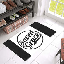 Load image into Gallery viewer, GOD 1st "Saved by Grace" Doormat 30"x18"
