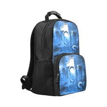 Load image into Gallery viewer, GOD 1st "Waterproof" (Blue) Unisex Laptop Backpack
