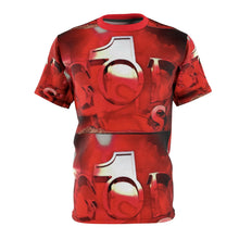 Load image into Gallery viewer, GOD 1st Unisex Cut &amp; Sew Tee (Red)
