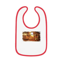 Load image into Gallery viewer, GOD 1st Baby Trim Jersey Bib (5 Different Colors) 🍼
