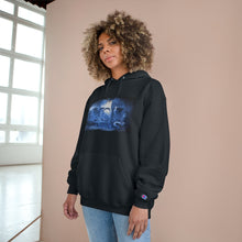 Load image into Gallery viewer, GOD 1st Unisex Champion Hoodie (Blue&amp;Black)
