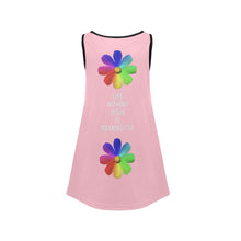 Load image into Gallery viewer, GOD 1st "Life without Jesus" (Pink) Girls' Sleeveless Dress
