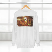 Load image into Gallery viewer, GOD 1st Unisex “SHALOM Y’all” Sweatshirt (White/Black) multi
