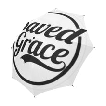 Load image into Gallery viewer, GOD 1st "SavedByGrace" Semi-Automatic Foldable Umbrella
