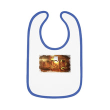 Load image into Gallery viewer, GOD 1st Baby Trim Jersey Bib (5 Different Colors) 🍼

