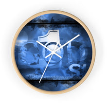 Load image into Gallery viewer, GOD 1st Wall clock 🕰 (Blue)
