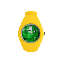 Load image into Gallery viewer, GOD1st (Green) Yellow Candy Silicone Watch (Model 315)
