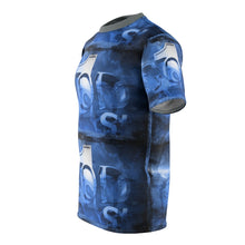 Load image into Gallery viewer, GOD 1st Unisex Cut &amp; Sew Tee (Blue)
