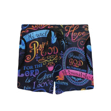Load image into Gallery viewer, GOD 1st "Praise GOD" Casual Women's Mid-Length Board Shorts

